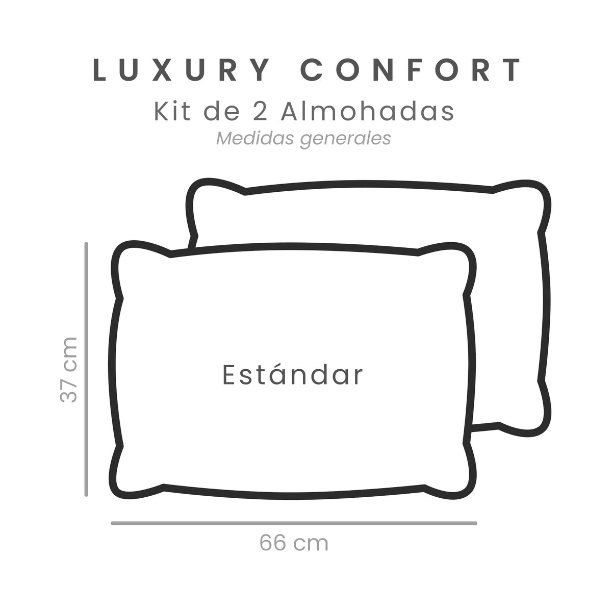 Dúo Almohada - Luxury Comfort