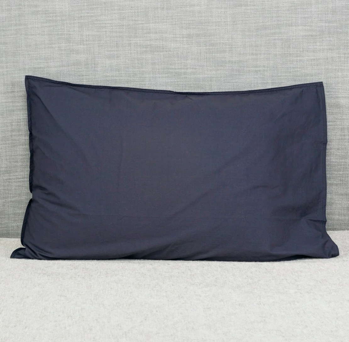 Funda decorativa Percal Stone Wash | 200 hilos