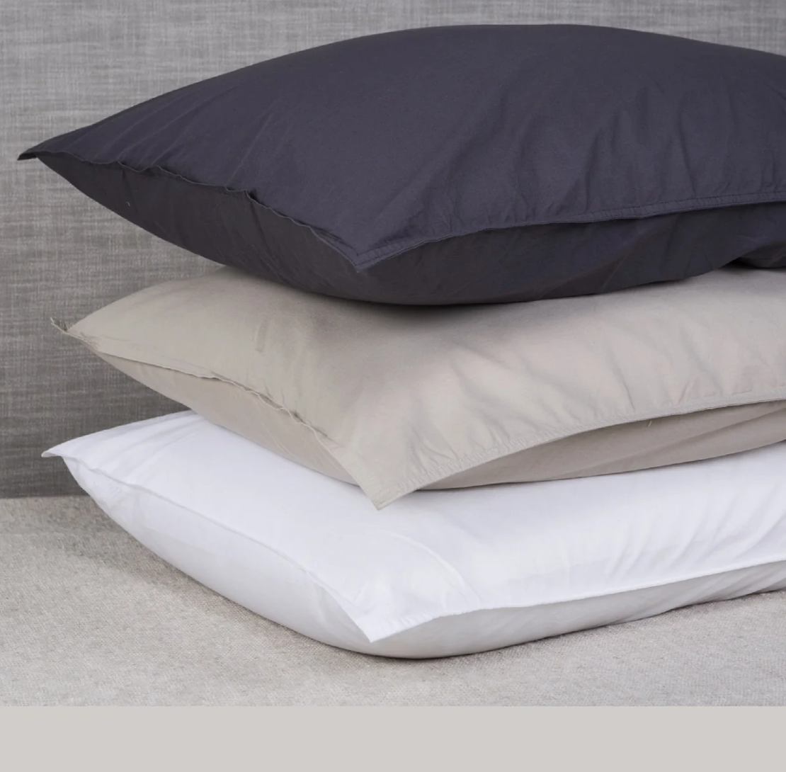 Funda decorativa Percal Stone Wash | 200 hilos