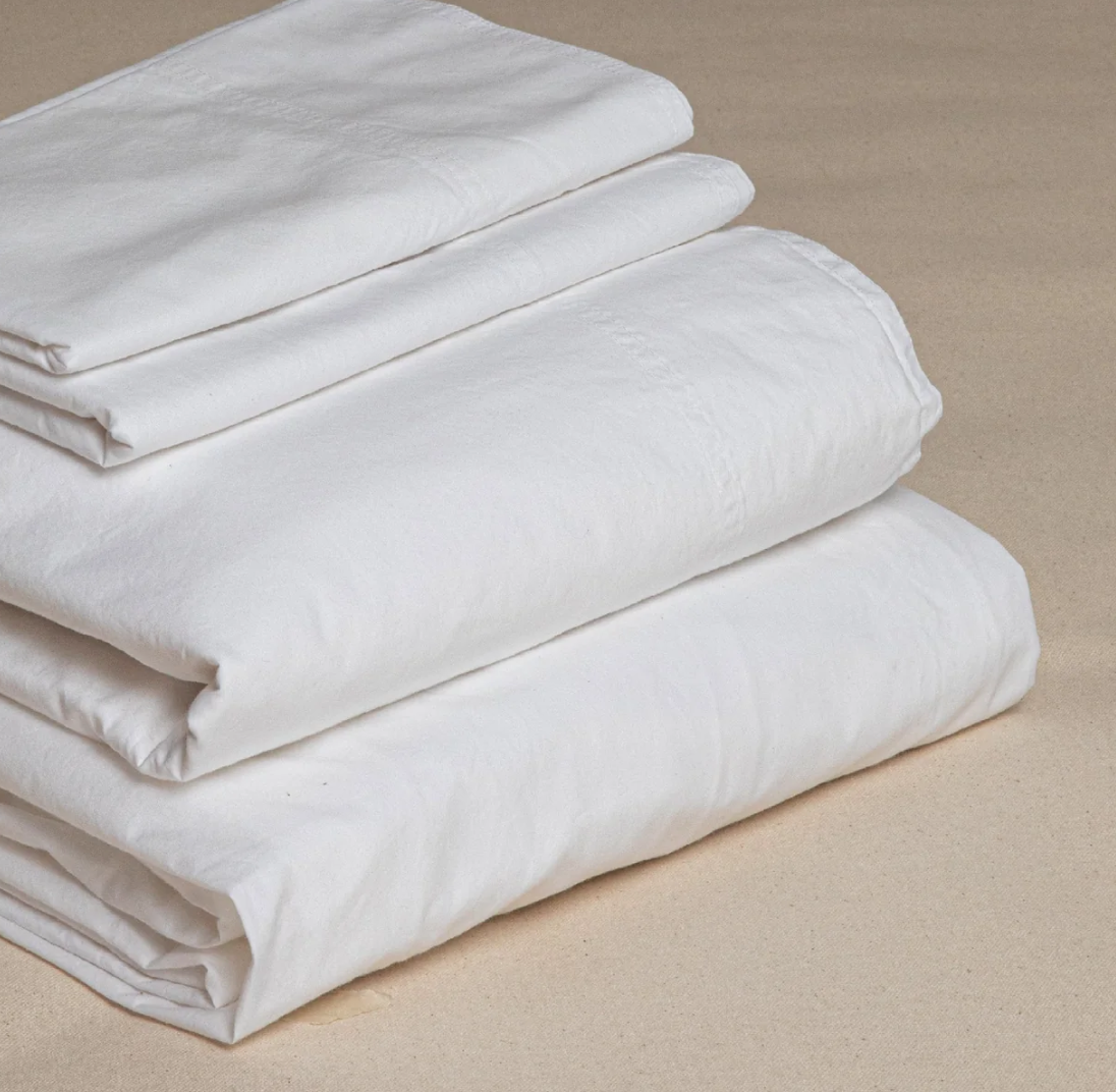 Juego de Sábanas Percal Stone Wash | 200 hilos