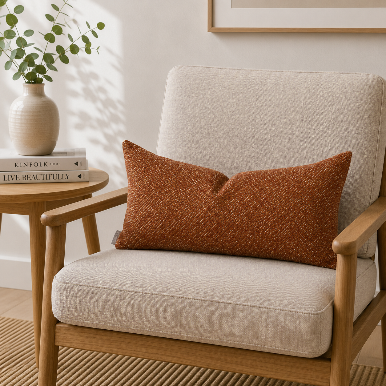Cojín Decorativo Bioni Orange