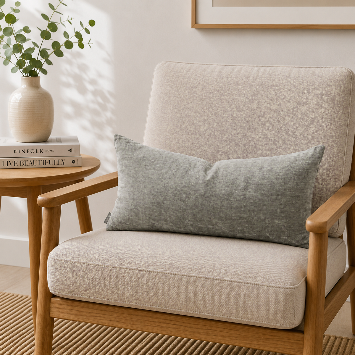 Cojín Decorativo Beliot Gris