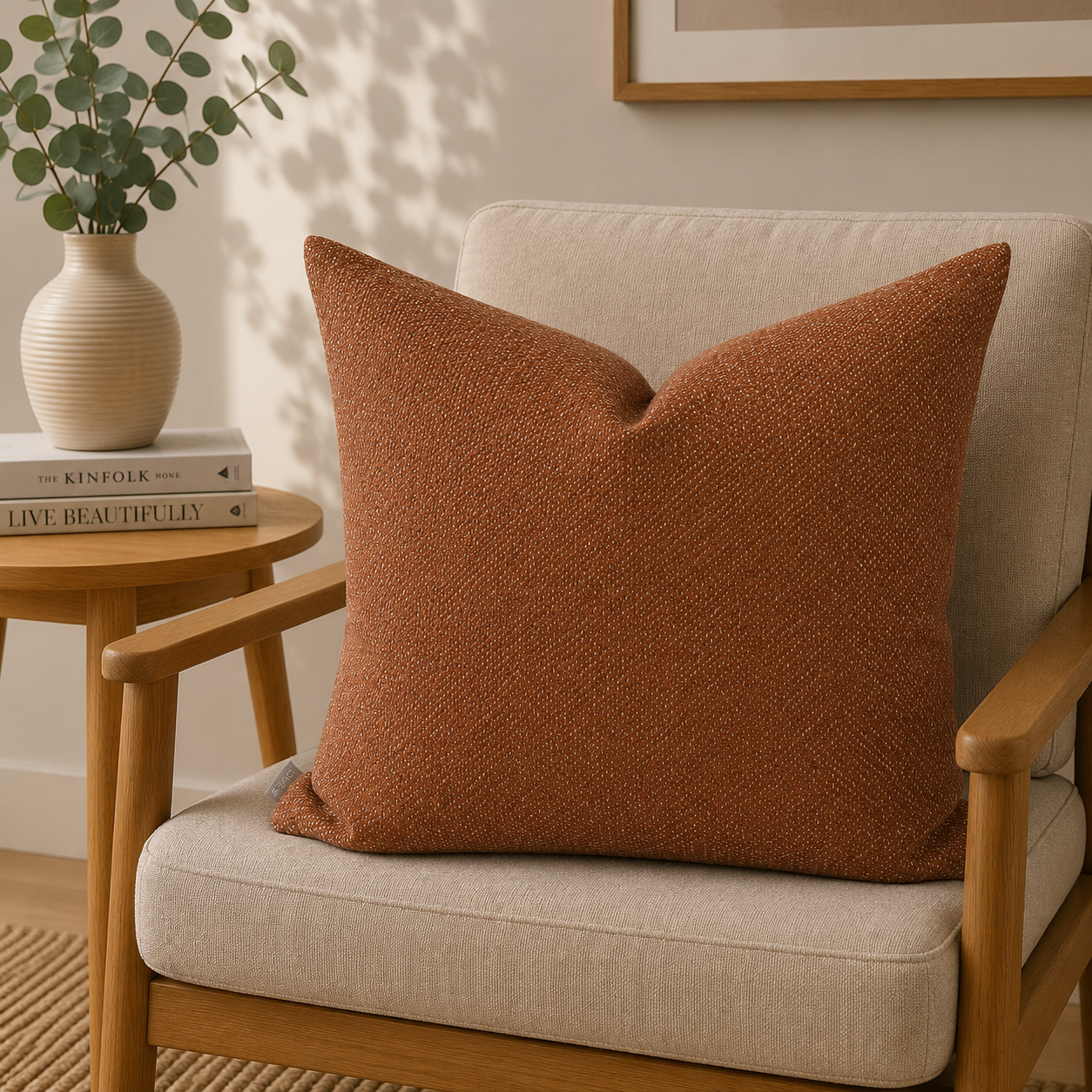 Cojín Decorativo Bioni Orange