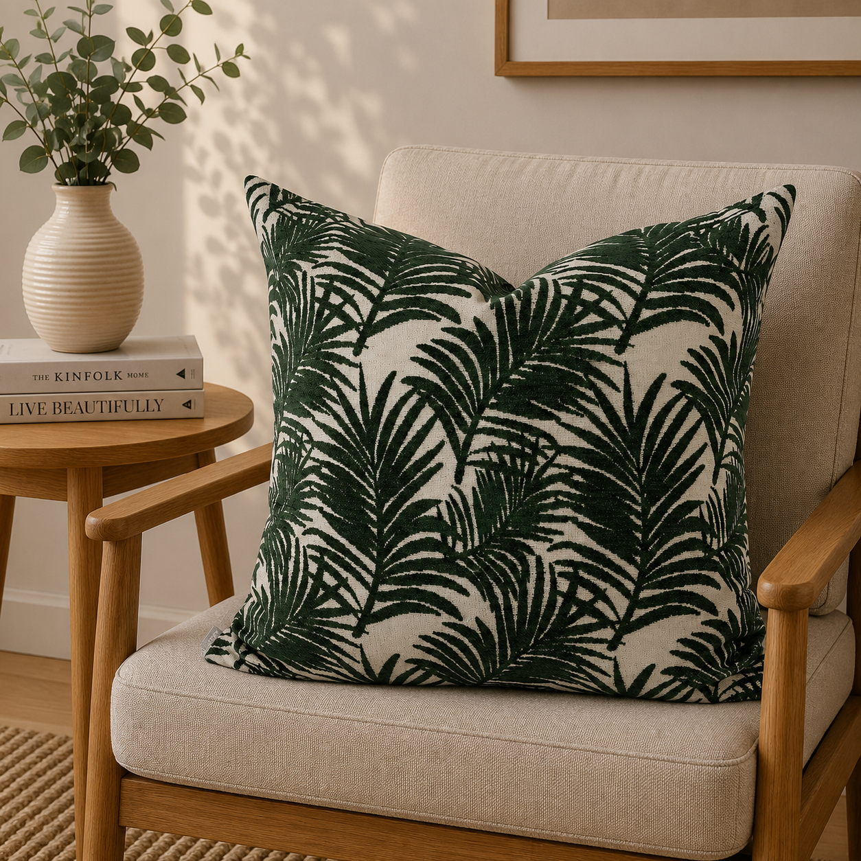 Cojín Decorativo Ebina Verde